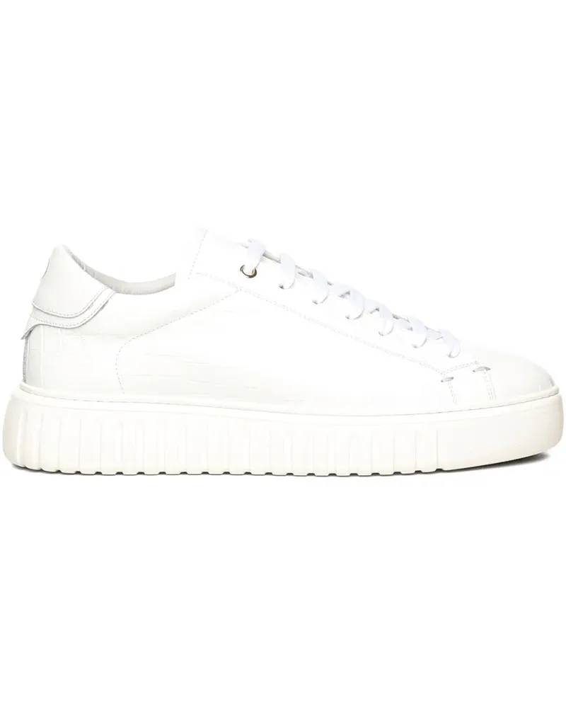 Giuliano Galiano Mars Crock Sneakers - Weiß Weiß