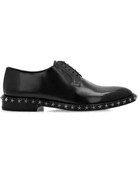 Philipp Plein Derby-Schuhe mit Nieten Schwarz