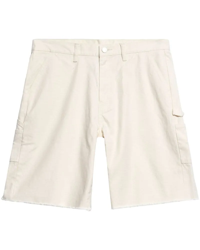 John Elliott + Co Jeans-Shorts mit Knöpfen Nude