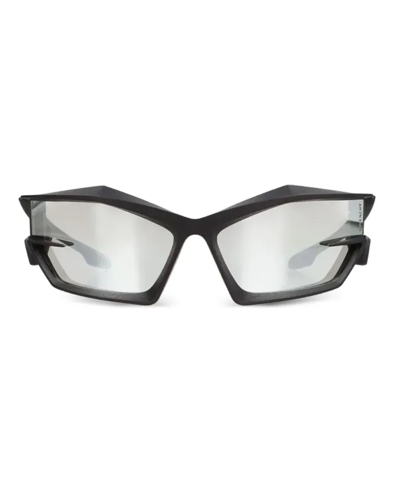 Givenchy geometric-frame sunglasses - Schwarz Schwarz