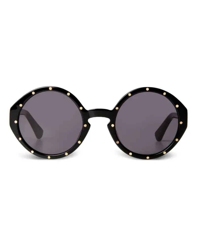 Temperley London Florence Sonnenbrille mit Nieten - Schwarz Schwarz