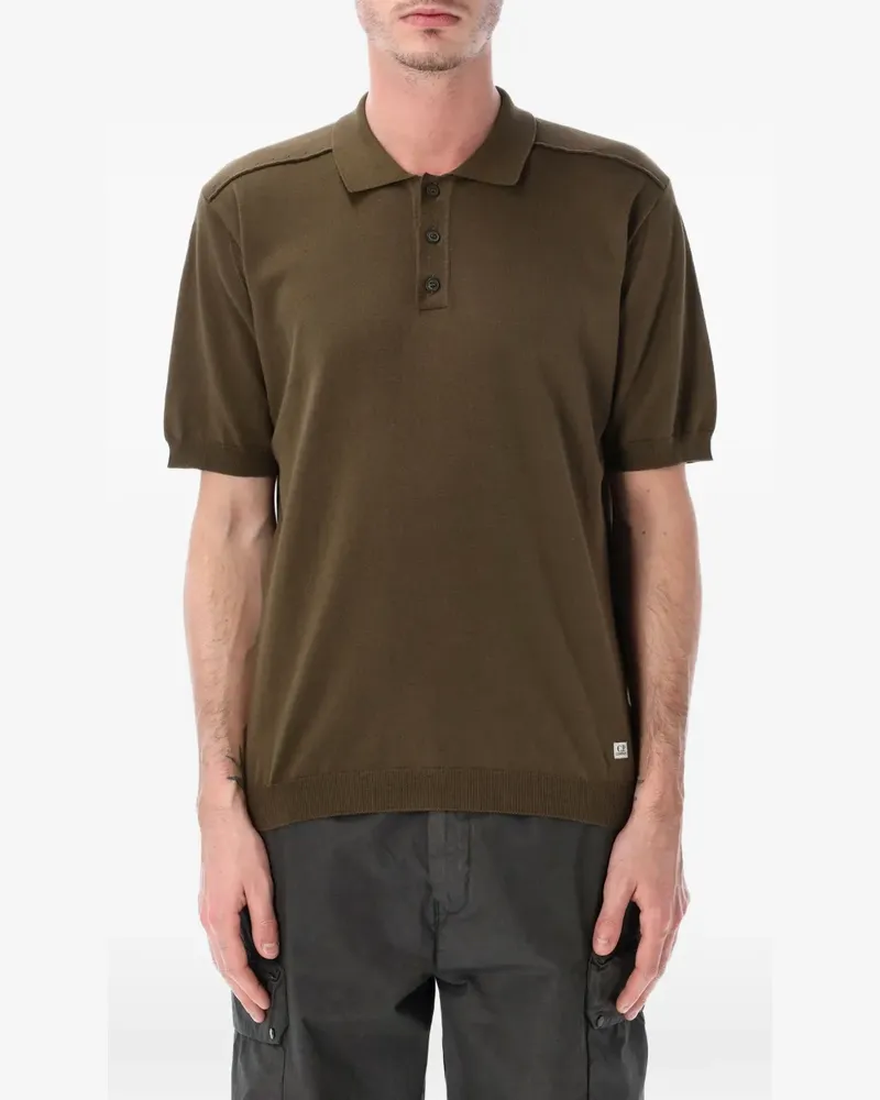 C.P. Company short-sleeved polo shirt - Grün Grün