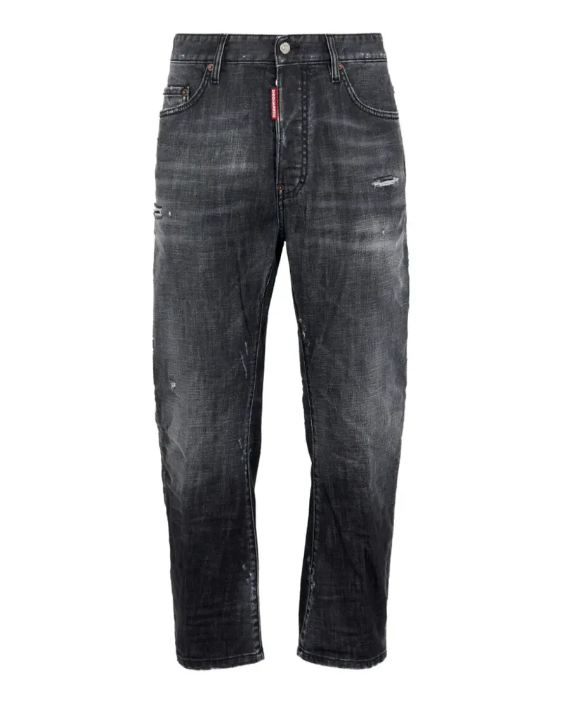 Dsquared2 schwarze Fog Bro Jeans Schwarz