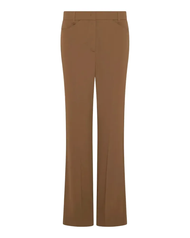 MARELLA belt-loops tailored trousers - Braun Braun