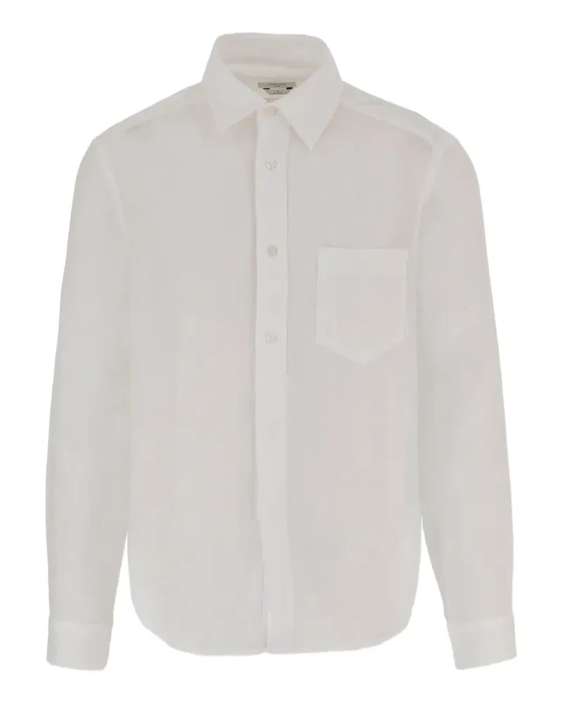 Jacob Cohën linen shirt - Weiß Weiß