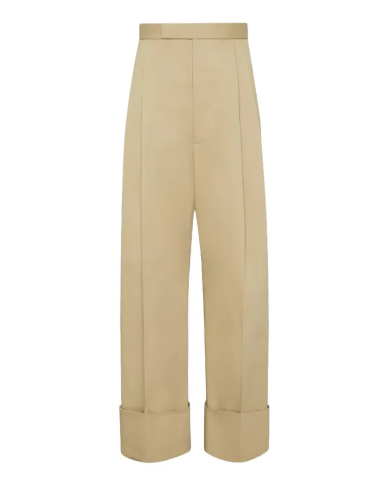 Thom Browne double-pleat trousers - Nude Nude