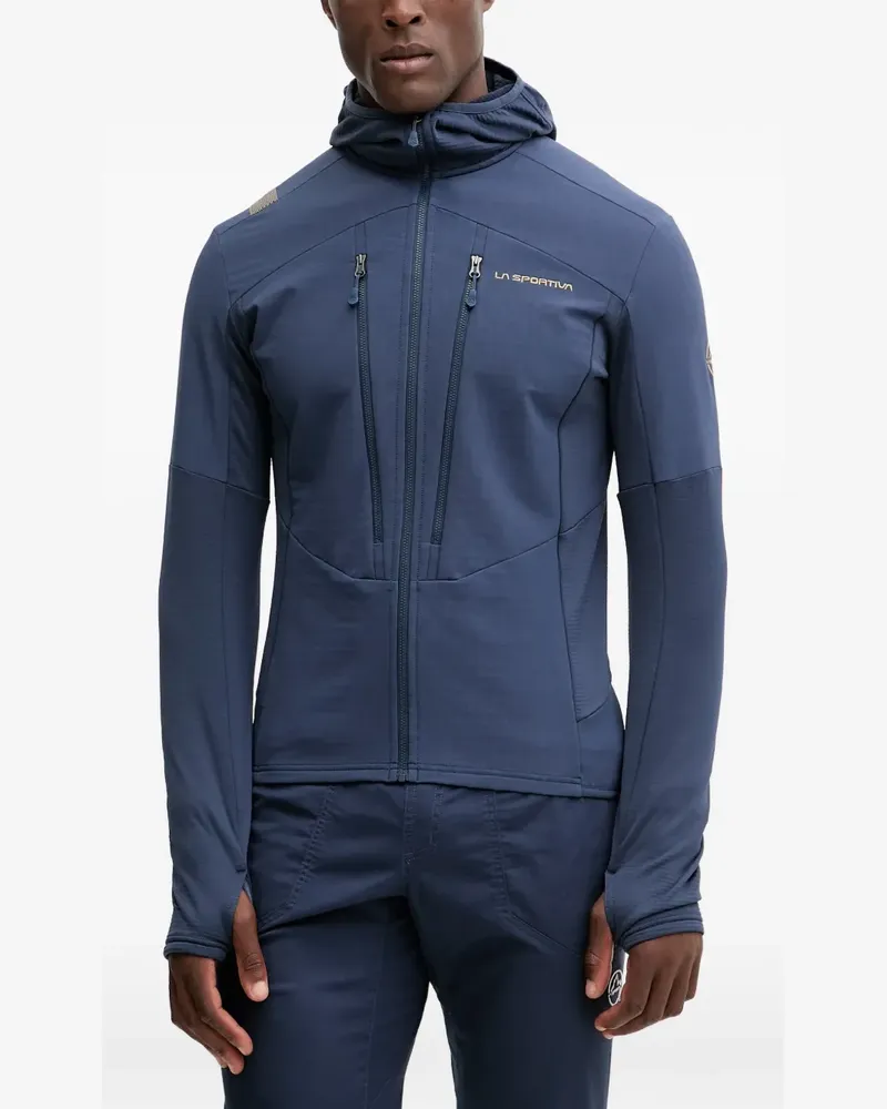 La Sportiva Session Tech zip hooded jacket - Blau Blau