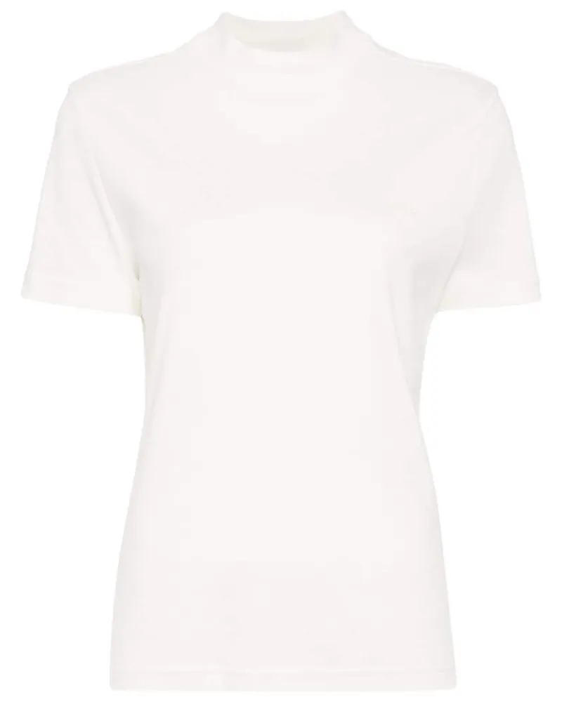 A.P.C. T-Shirt mit Logo-Print Weiß