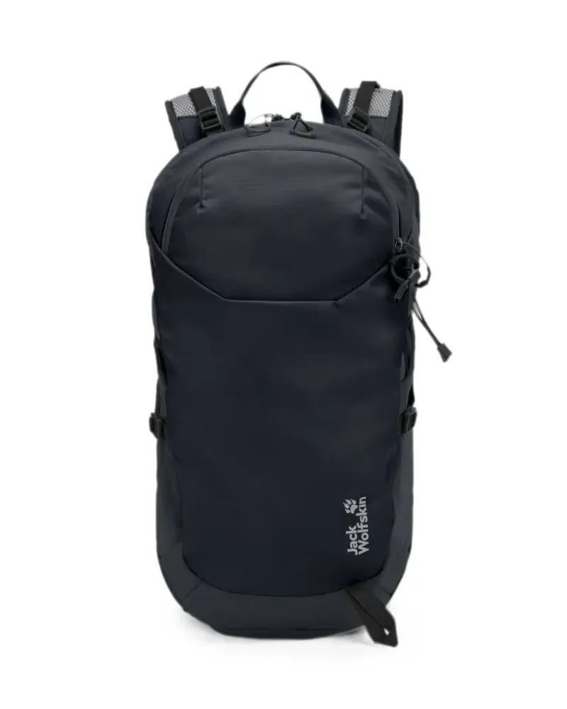 Jack Wolfskin Astro Vent 24 logo-print mesh-panel backpack - Grau Grau