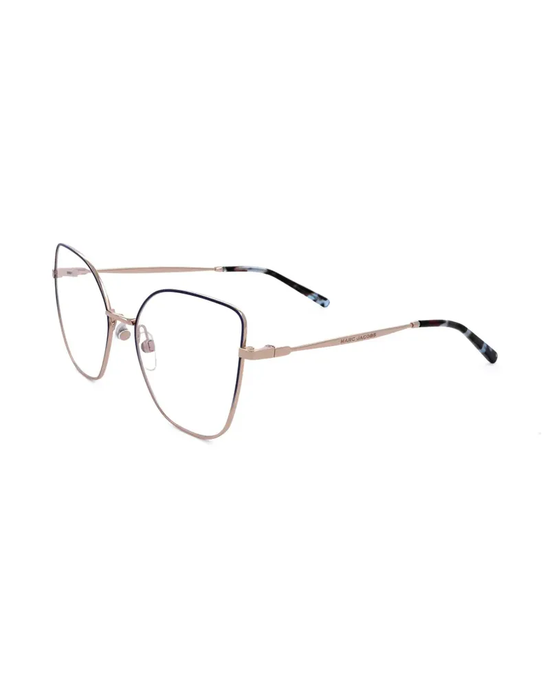 Marc Jacobs Brille mit geometrischem Gestell - Gold Gold