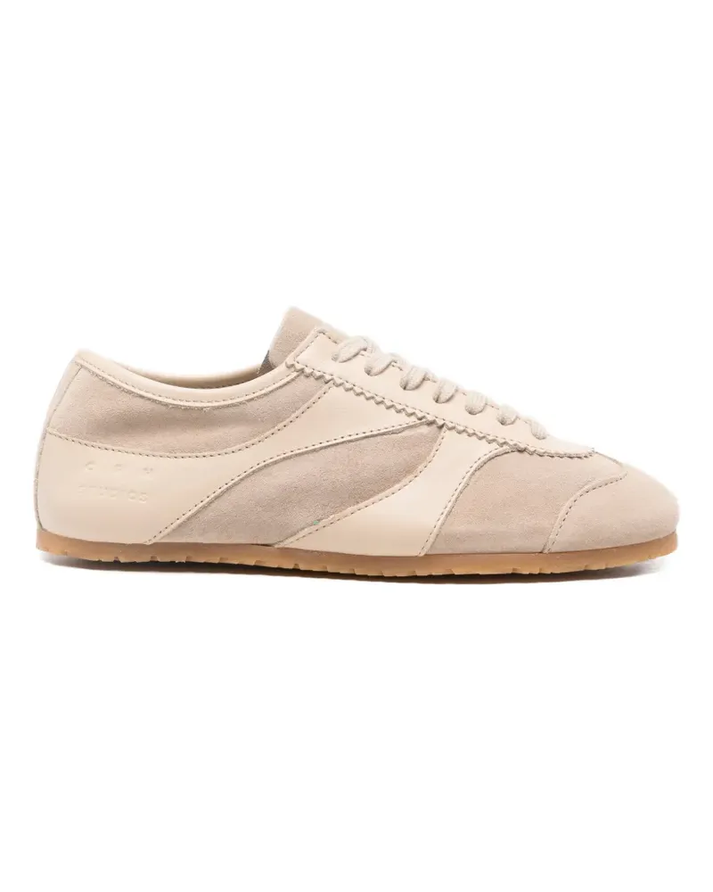 Copenhagen pelle sneakers - Nude Nude