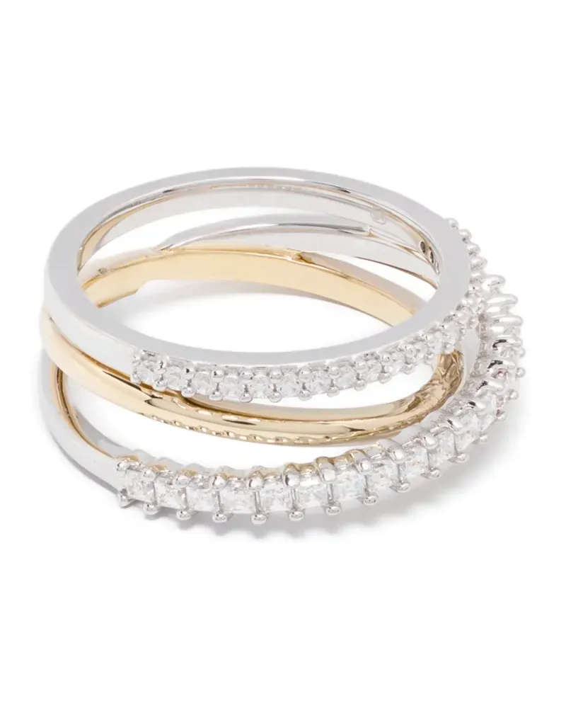 Swarovski Hyperbola Ring - Gold Gold