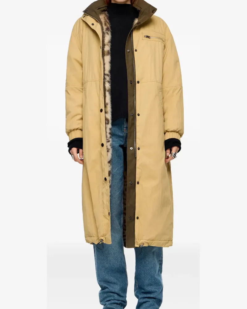 BIMBA Y LOLA Mantel mit Kapuze - Nude Nude