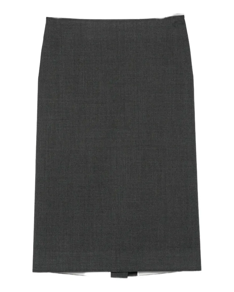 Calvin Klein pencil midi skirt - Grau Grau