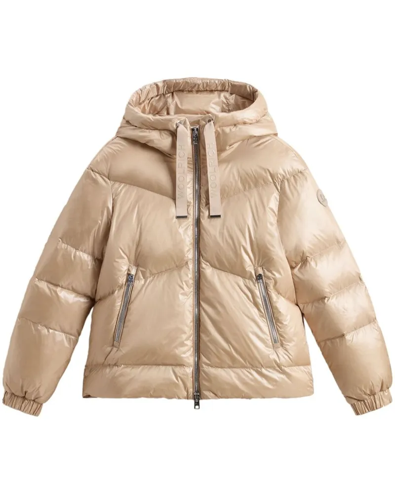 Woolrich Kurze AliquippaDaunenjacke - Nude Nude