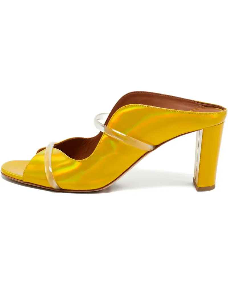 Malone Souliers Norah Sandalen mit changierendem Blockabsatz - Gelb Gelb