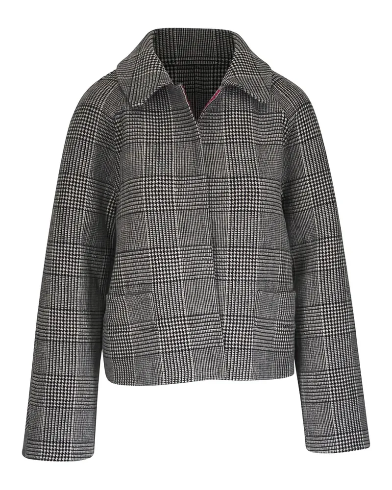 ODEEH Jacke mit Prince-of-Wales-Karo - Grau Grau