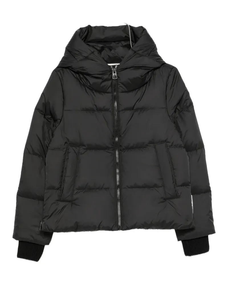 Marc O'Polo quilted hooded jacket - Schwarz Schwarz
