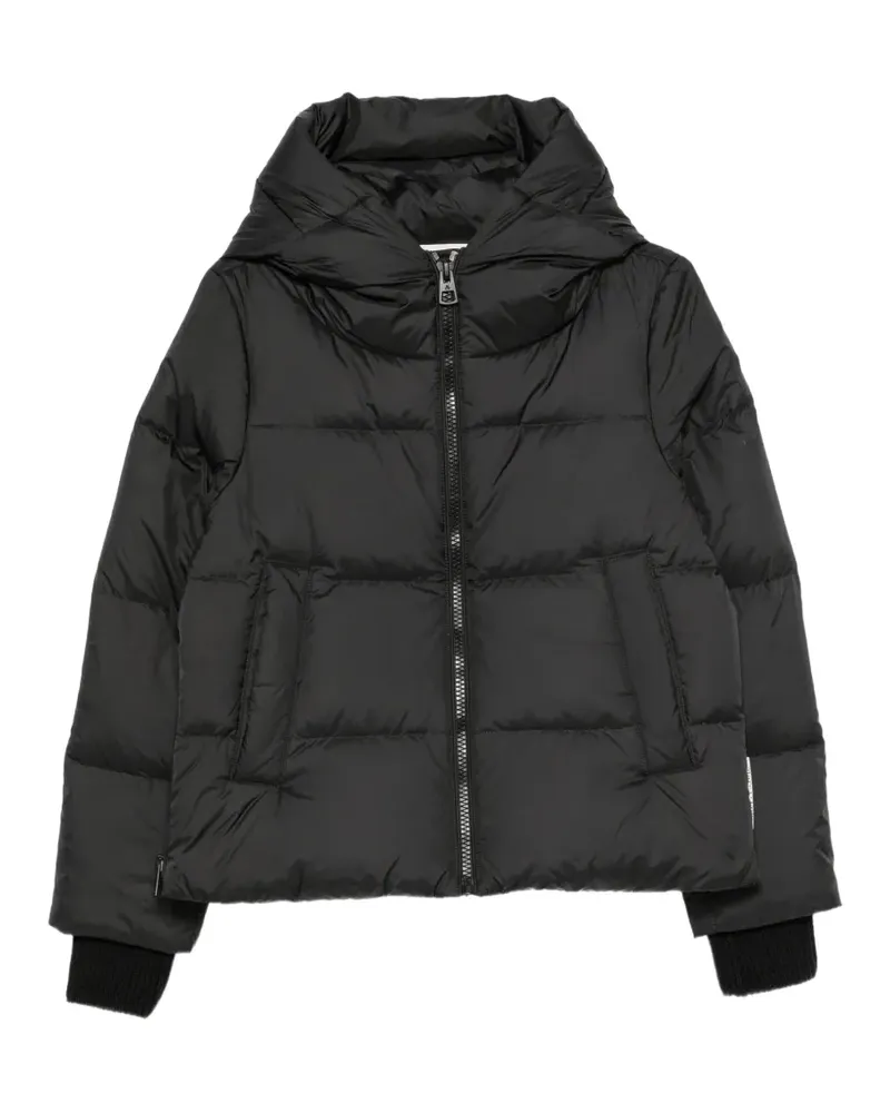Marc O'Polo quilted hooded jacket - Schwarz Schwarz