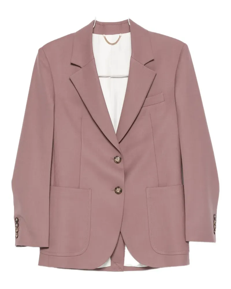 Victoria Beckham Einreihiges Sakko - Violett Violett