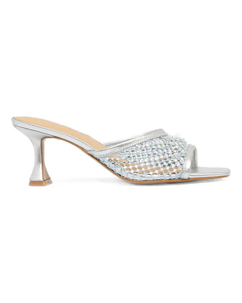 Guess GG Sandalen mit Kristallverzierung - Silber Silber
