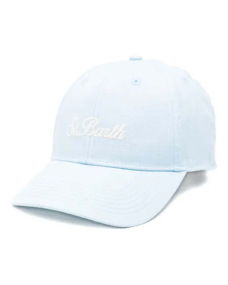 MC2 Saint Barth Baseball N Baseballkappe mit Stickerei - Blau Blau