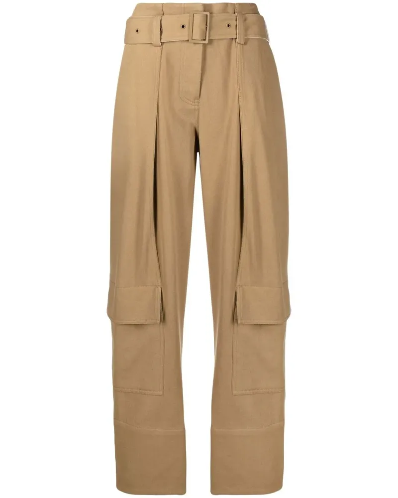 LOW CLASSIC Cargohose mit Tapered-Bein - Nude Nude