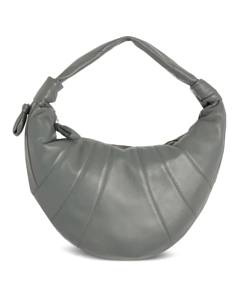 Christophe Lemaire Fortune Croissant Schultertasche - Grau Grau