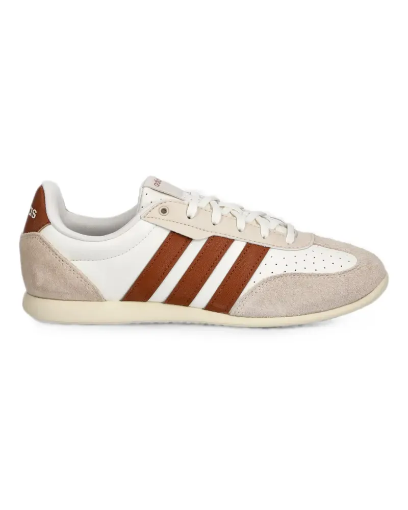 adidas suede-trimmed panelled sneakers - Weiß Weiß
