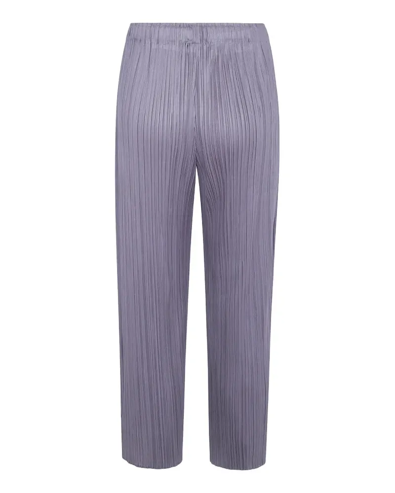 Issey Miyake pleated wide-leg trousers - Violett Violett