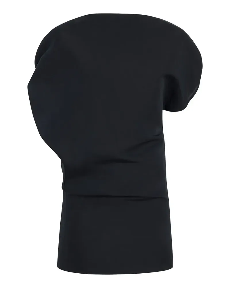 KHAITE asymmetric dress - Schwarz Schwarz