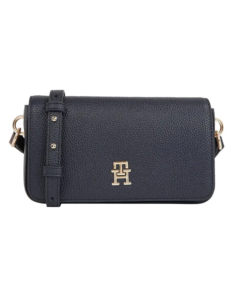 Tommy Hilfiger Umhängetasche mit Logo-Schild - Blau Blau