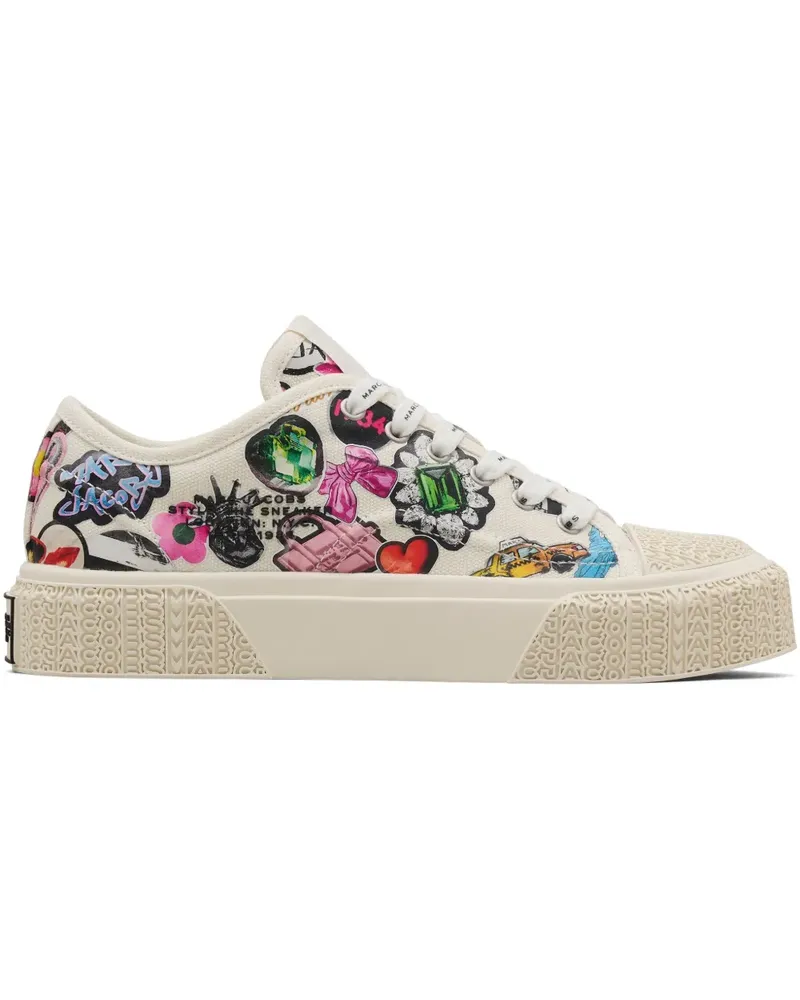 Marc Jacobs Sneakers mit grafischem Print - Weiß Weiß