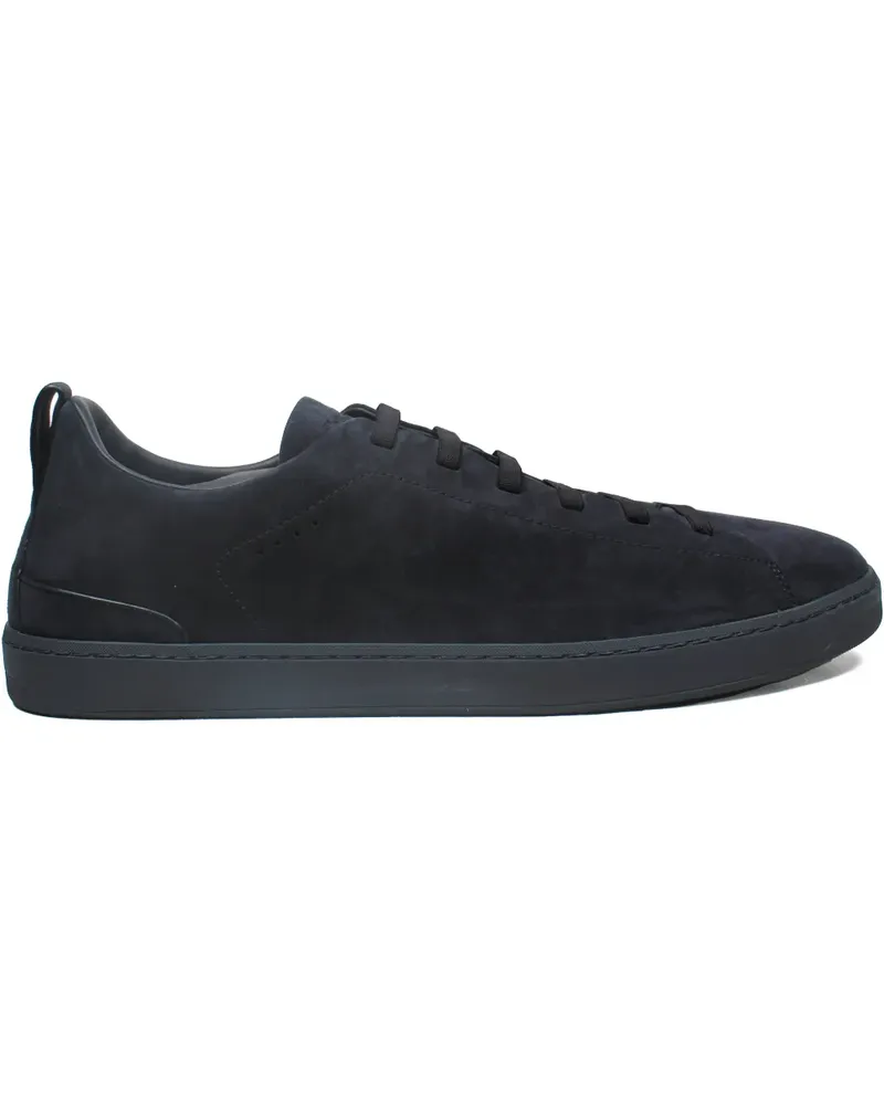 Church's lace-up suede sneakers - Blau Blau