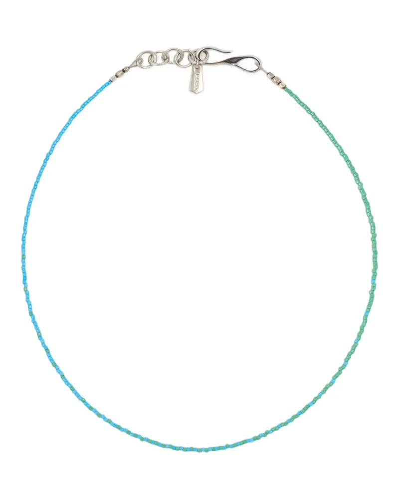 Paul Smith beaded necklace - Silber Silber