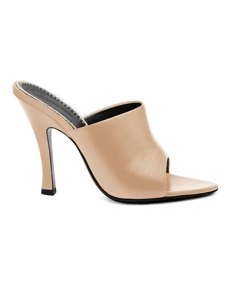 Magda Butrym open-toe leather sandals - Nude Nude