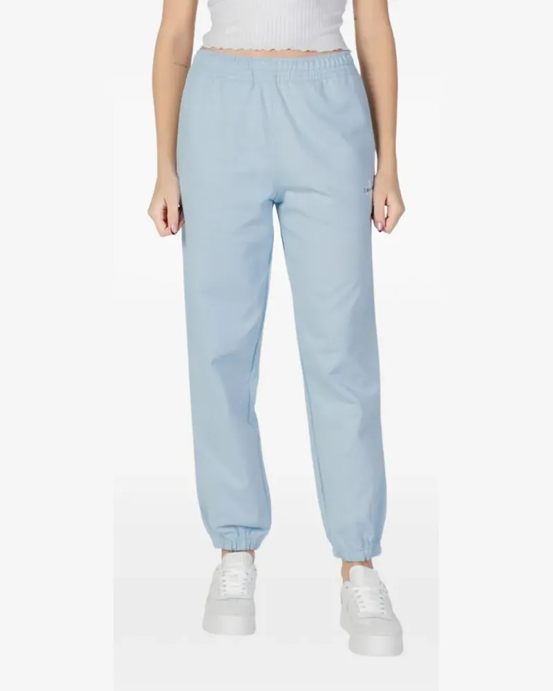 Calvin Klein logo-print track pants - Blau Blau
