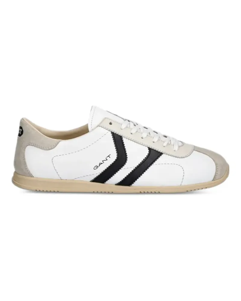 Gant Spearclub lace-up leather sneakers - Weiß Weiß