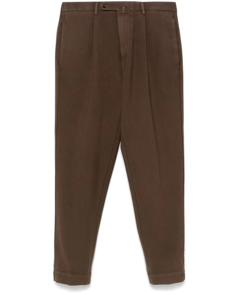 Dell'oglio Klassische Hose - Braun Braun