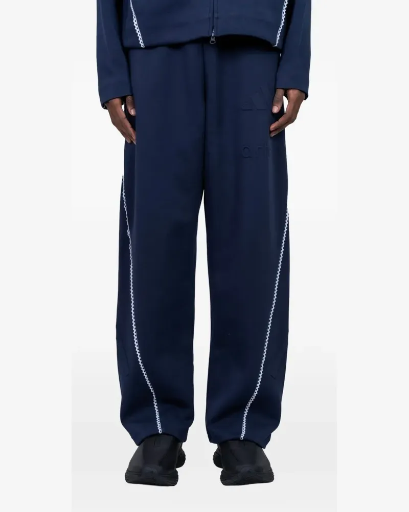 adidas x Arte Antwerp embossed-logo track pants - Blau Blau