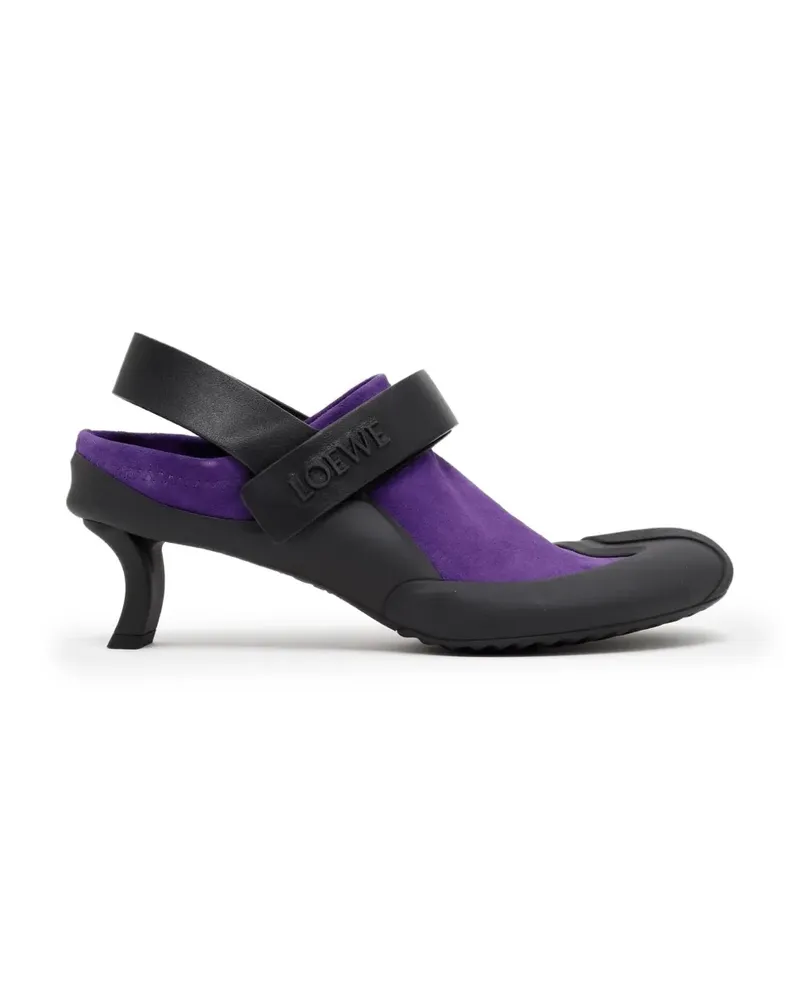 Loewe Dive Pumps mit Klettverschluss - Violett Violett