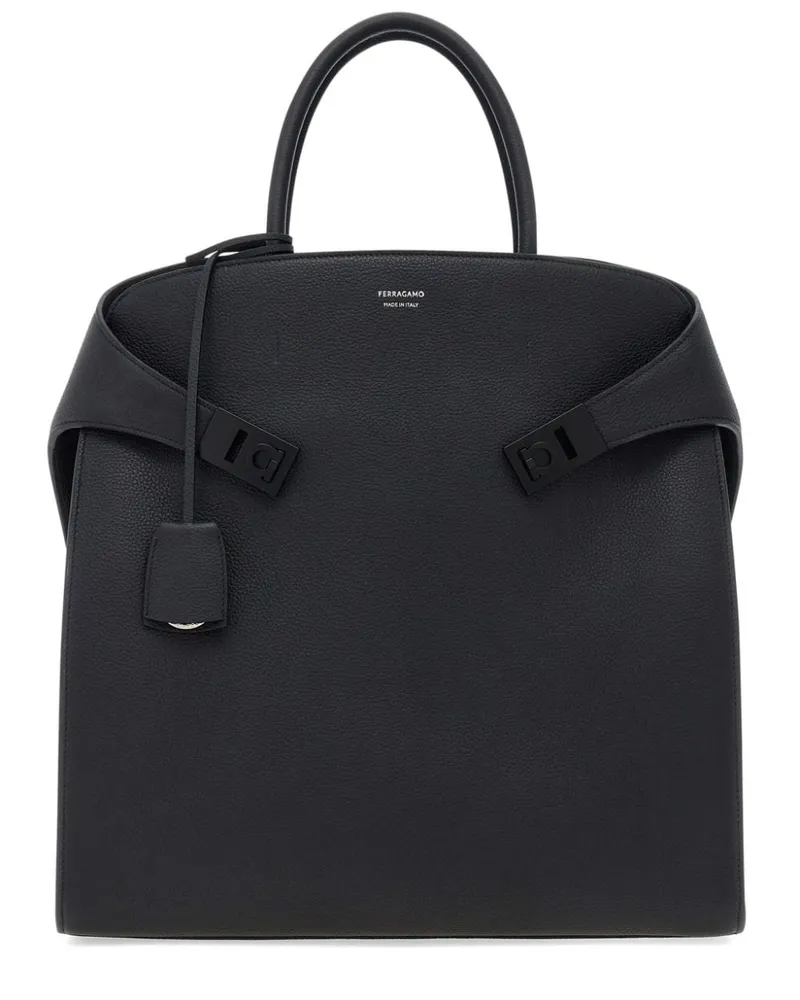 Ferragamo Hug Tote Bag - Schwarz Schwarz