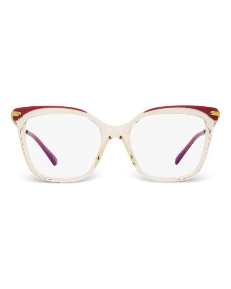 Pomellato Brille mit eckigem Gestell - Nude Nude