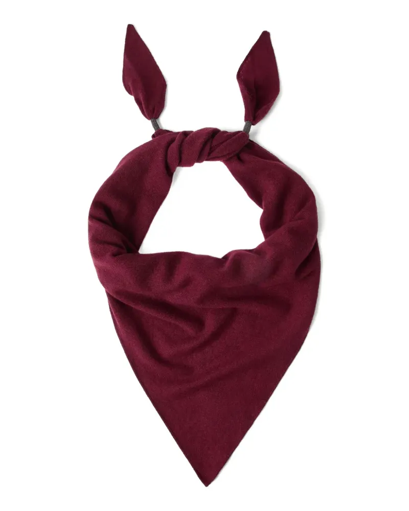 Brunello Cucinelli Schal aus Kaschmir - Rot Rot