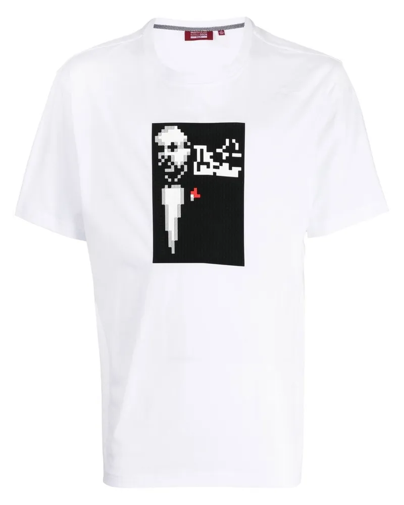 Mostly Heard Rarely Seen Mobster T-Shirt Weiß