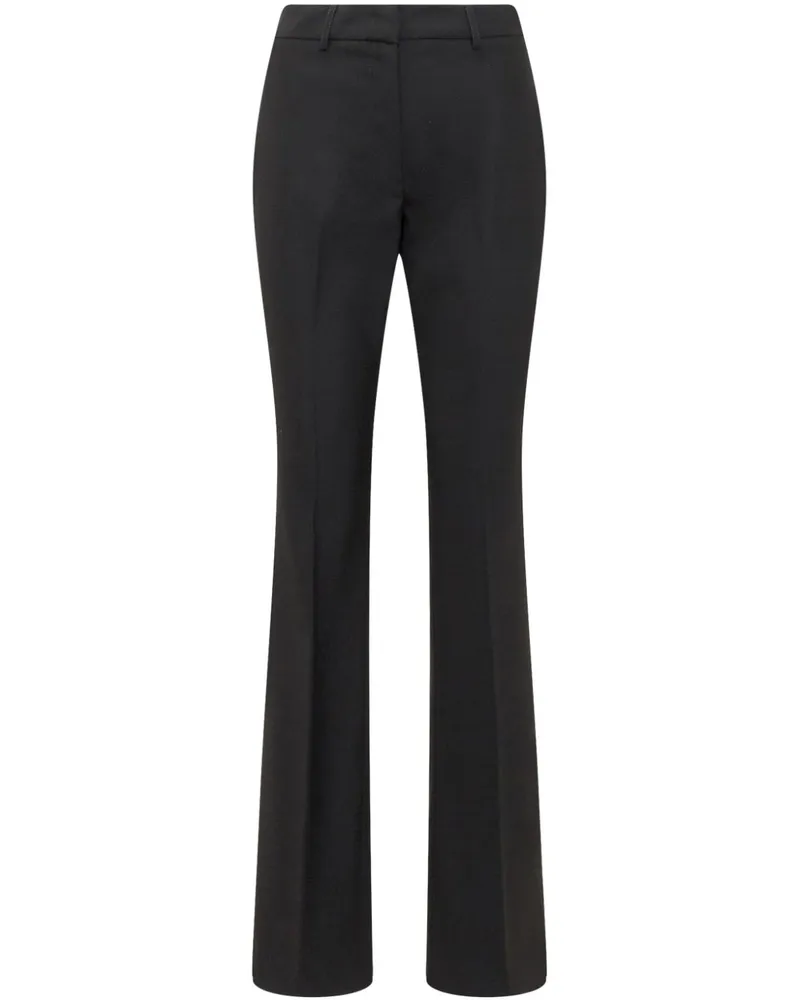 L'Autre Chose Hose mit Schlitzen - Schwarz Schwarz