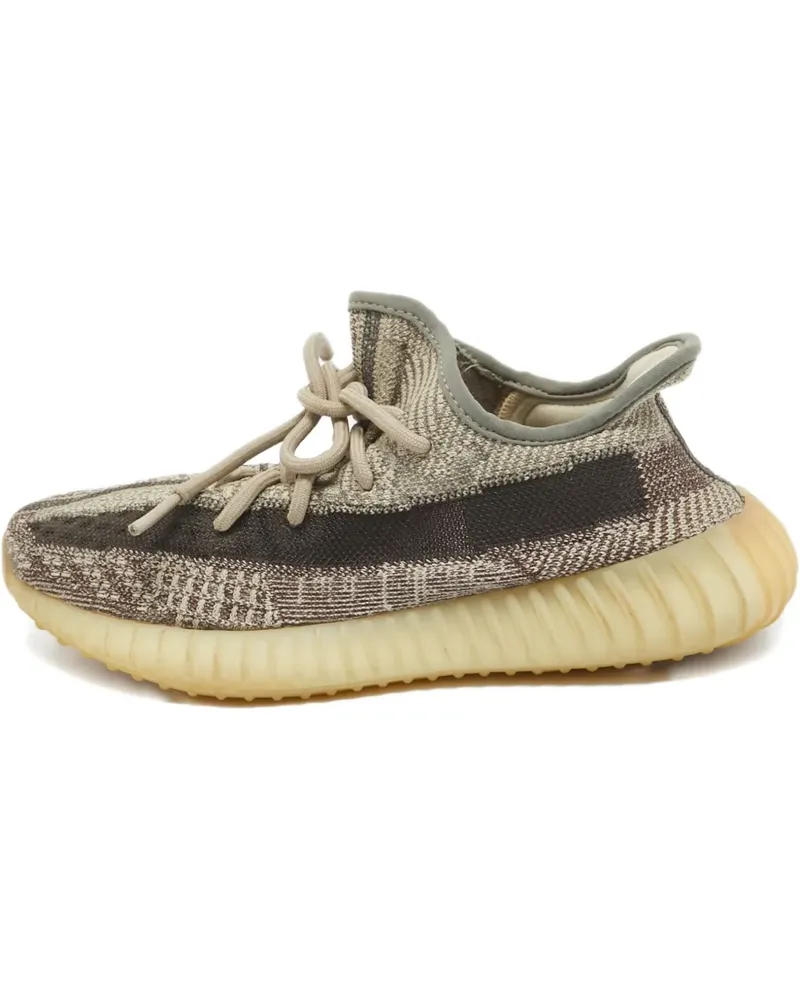 adidas Gestrickte Boost 350 V2 Sneakers - Braun Braun