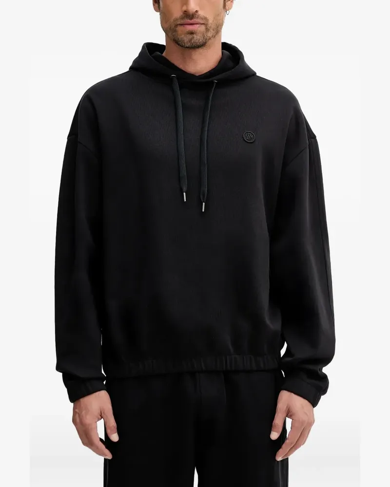 HUGO BOSS long-sleeve hoodie - Schwarz Schwarz