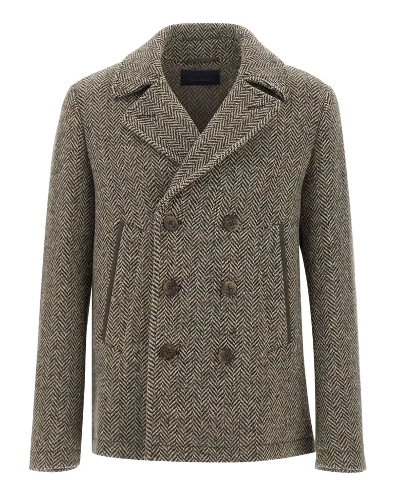 Paul & Shark Doppelreihige Jacke - Braun Braun