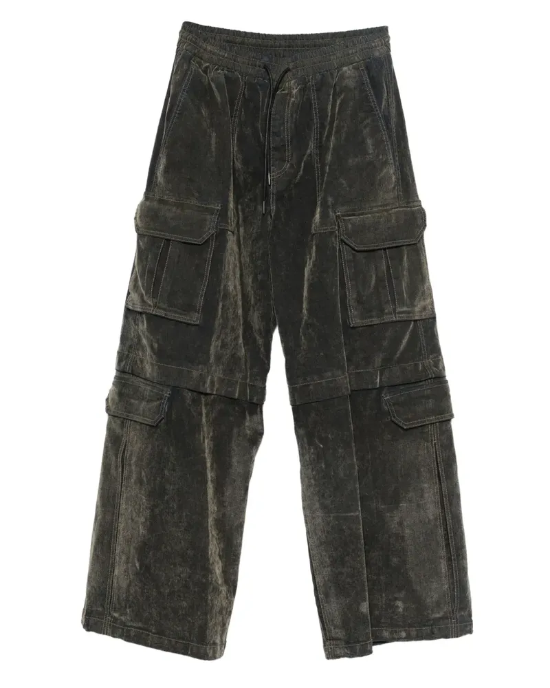 JUUN.J Cargo-Jeans mit Kordelzugbund - Braun Braun
